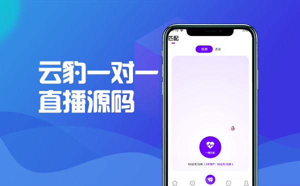 一对一视频直播源码